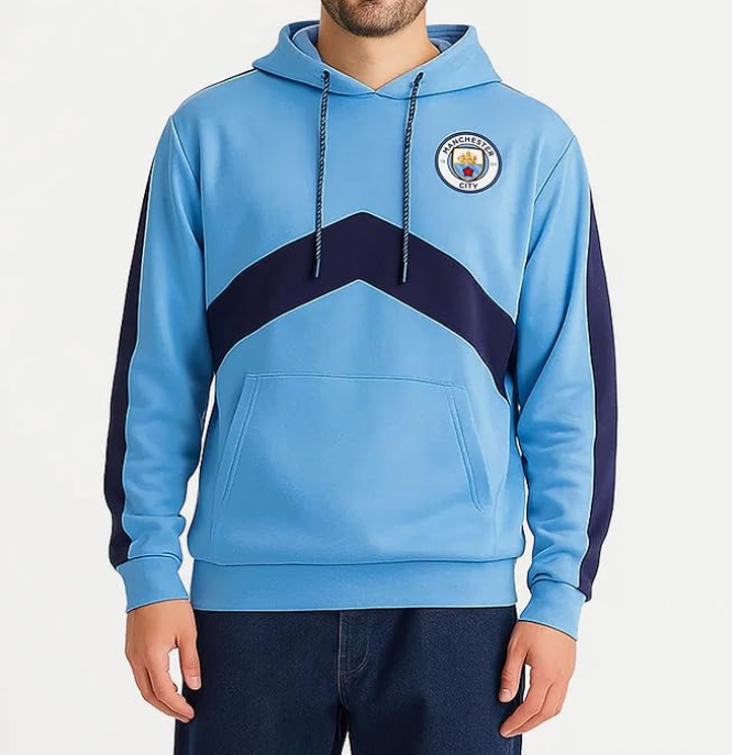 Icon Sports Officially Licensed Manchester City FC Pullover Hoodie